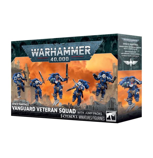 Hovedbilde Warhammer 40k - Space Marines Vanguard Veteran Squad with Jump Packs