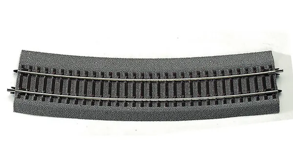 Hovedbilde RocoLine - Buet skinne R10, 15 grader  for veksler