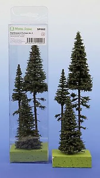 Hovedbilde Model Scene - Grantrær, 3 pk