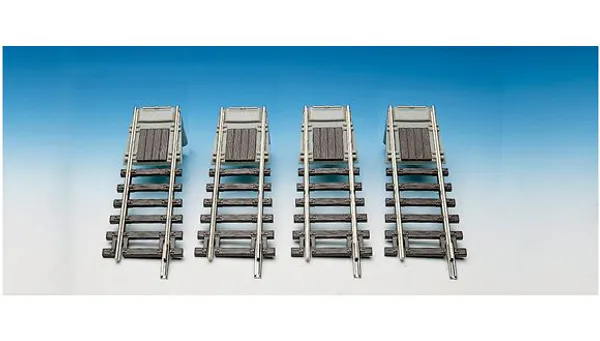 Hovedbilde Roco - Svingskive, 4 stk utgangsskinner DC