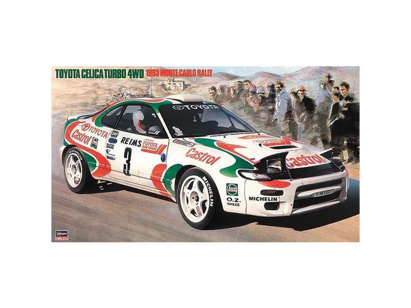 Hovedbilde Hasegawa - 1/24 Toyota Celica Turbo, 1993 Monte Carlo