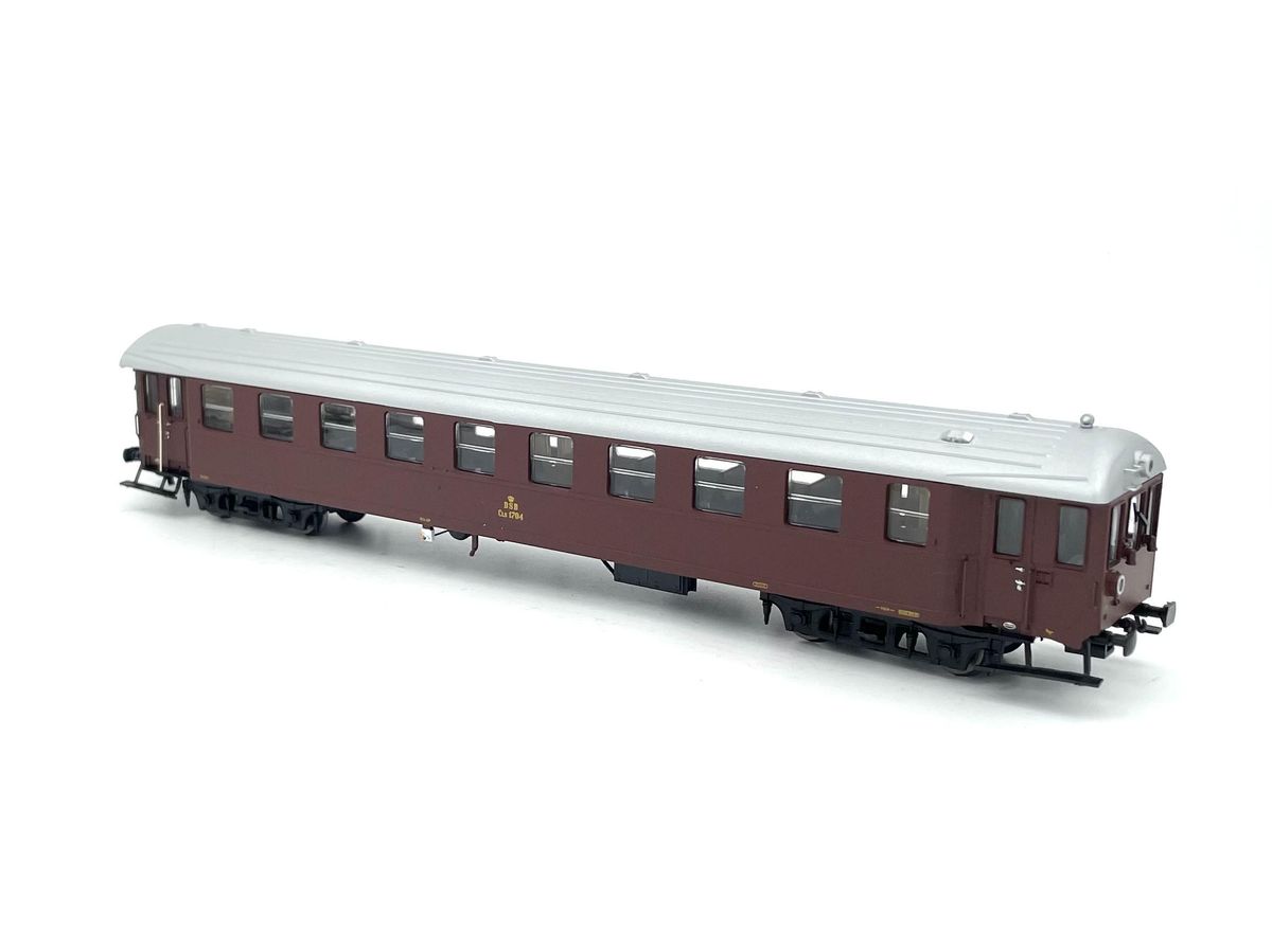 Bruktkroken - HobbyTrade DSB CLS 1704 styrevogn, AC-hjul