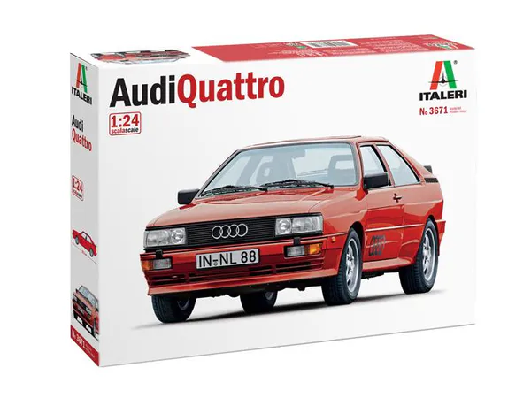 Hovedbilde Italeri - 1/24 Audi Quattro