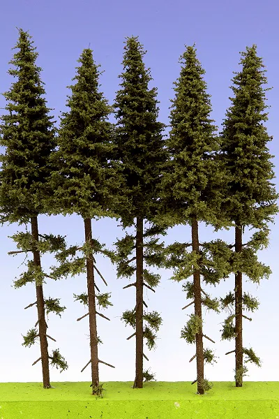 Hovedbilde Model Scene - Grantrær, 180-220mm, høystammet, 5 stk