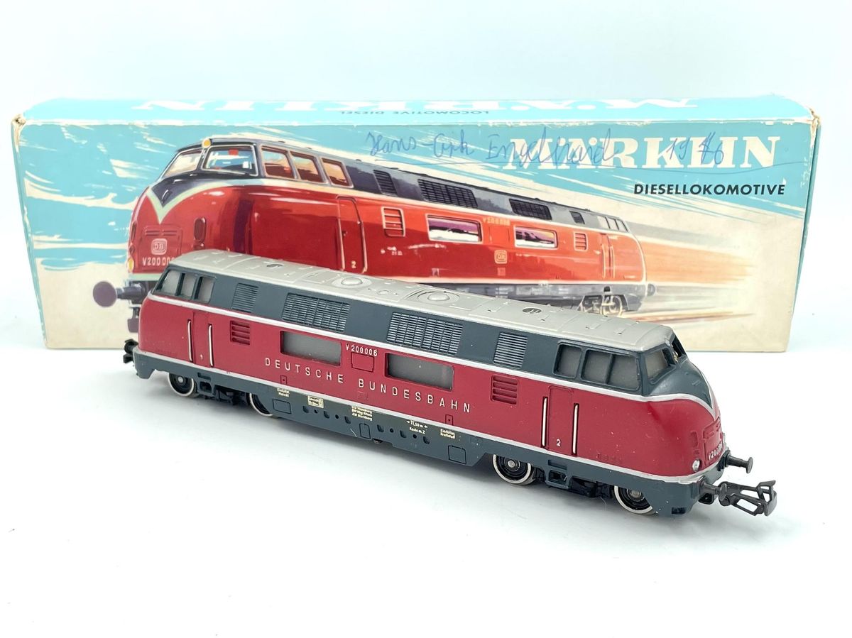Bruktkroken - Märklin 3021, AC analog (1963)