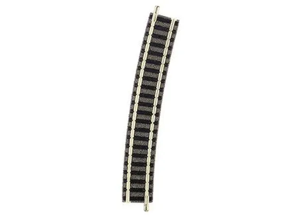 Hovedbilde Fleischmann N-skala - Skinne, buet, R3, 15°