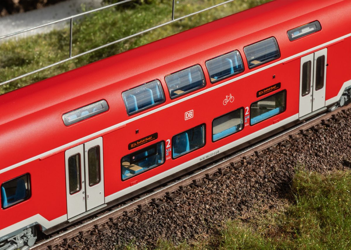 Märklin - DB Siemens Desiro HC elektrisk motorvognsett, digital med lyd og pantograf