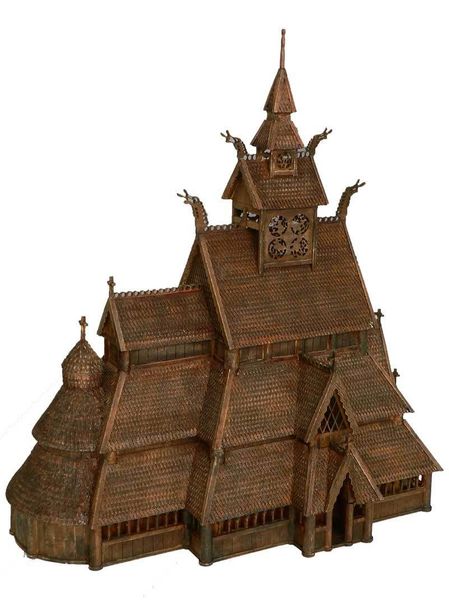Hovedbilde Gol stavkirke, trebyggesett