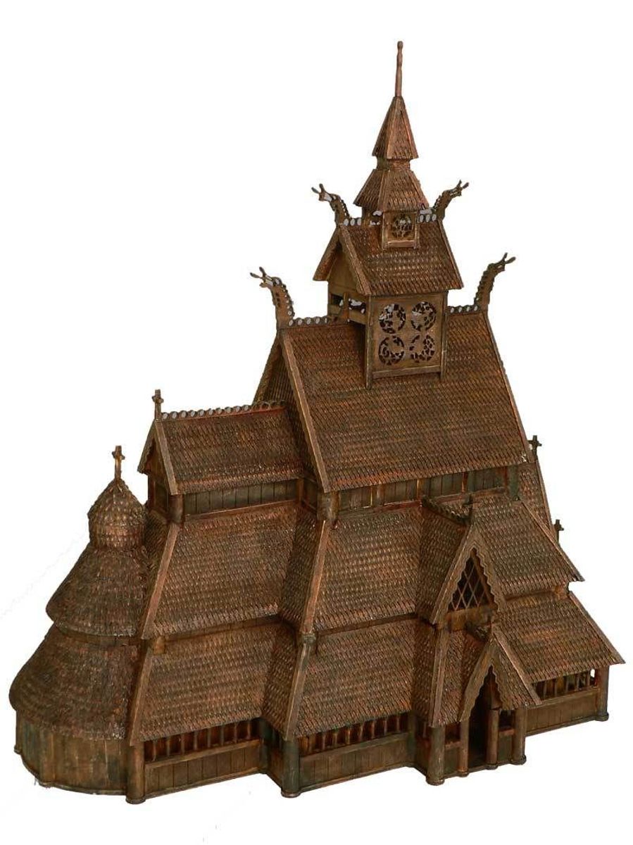 Gol stavkirke, trebyggesett