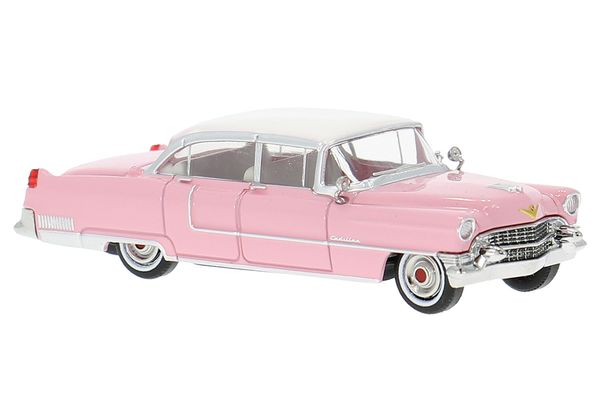 Hovedbilde Brekina - Cadillac Fleetwood, rosa/hvit