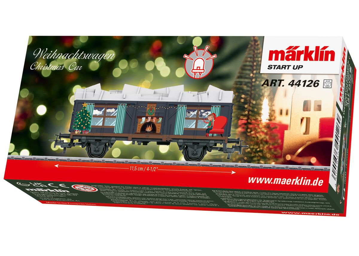 Märklin - Julevogn med lys