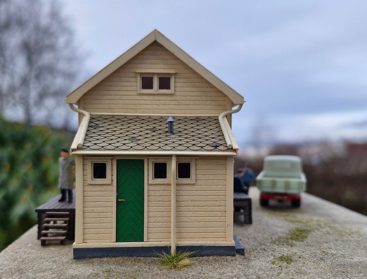 Modellbygg - Haukeland godshus