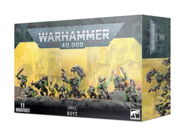 Hovedbilde Warhammer 40K, Orks, Boyz