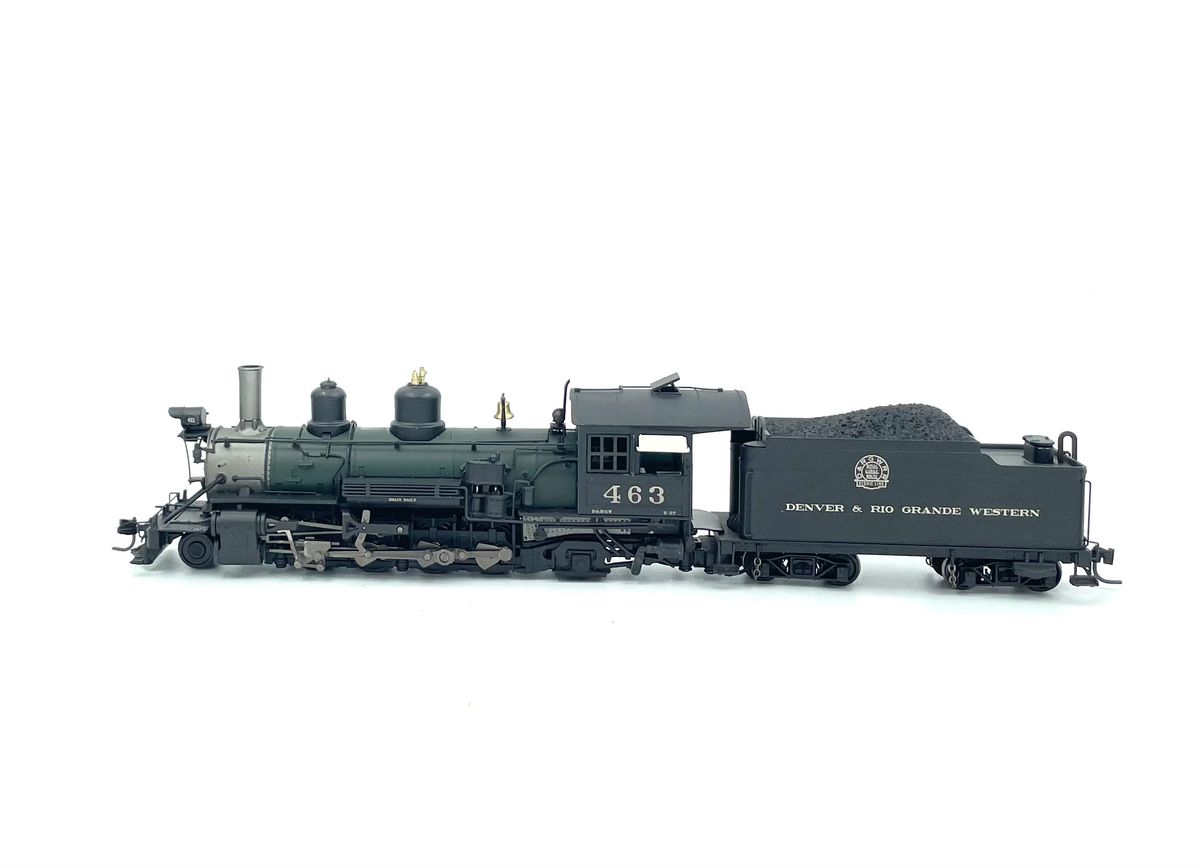 Blackstone Models - HOn3 D&RGW K-27 463, weathered, DCC Sound