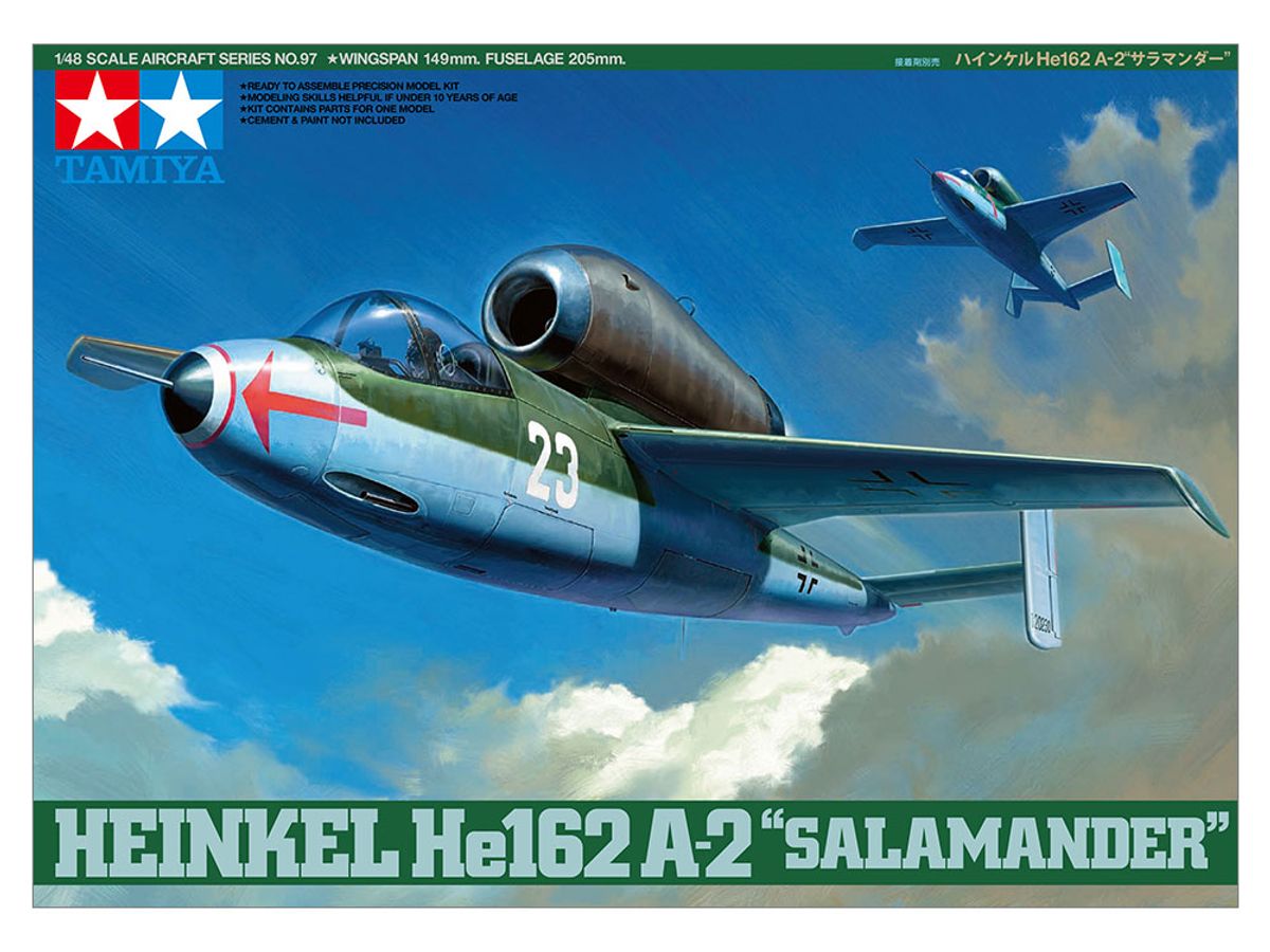 Tamiya - 1/48 Heinkel He162 A-2 