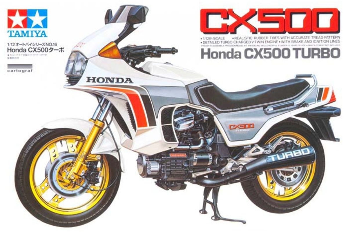 Tamiya - 1/12 Honda CX500 Turbo