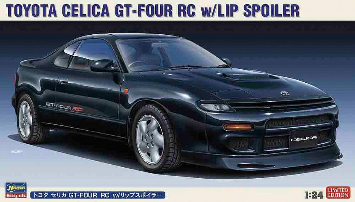 Hasegawa - 1/24 Toyota Celica GT-Four RC med Spoiler