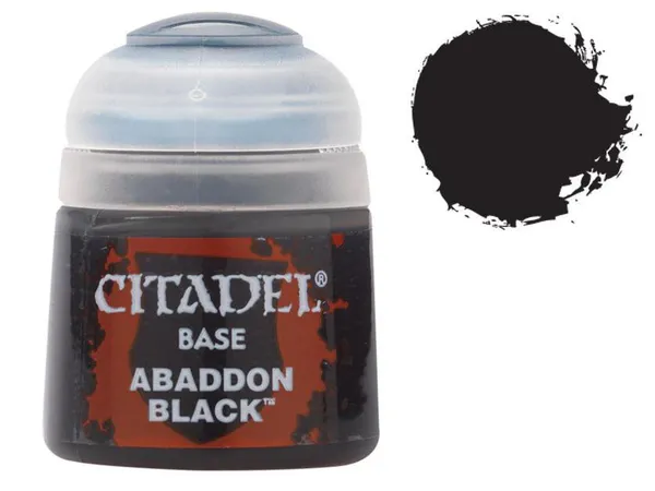 Hovedbilde Citadel Colour, Base, Abaddon Black