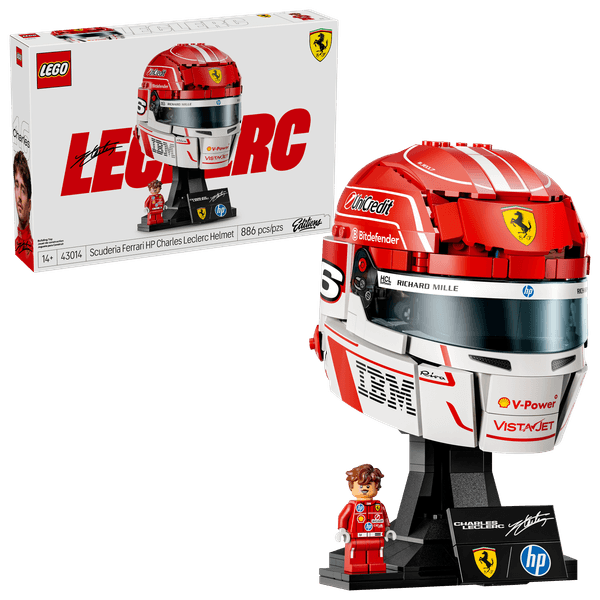 Hovedbilde LEGO Editions 43014 - Scuderia Ferrari HP Charles Leclerc hjelm