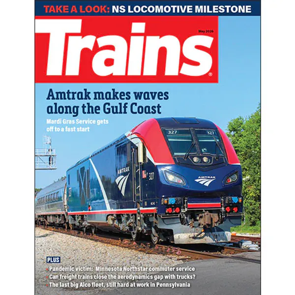 Hovedbilde Trains, mai 2026