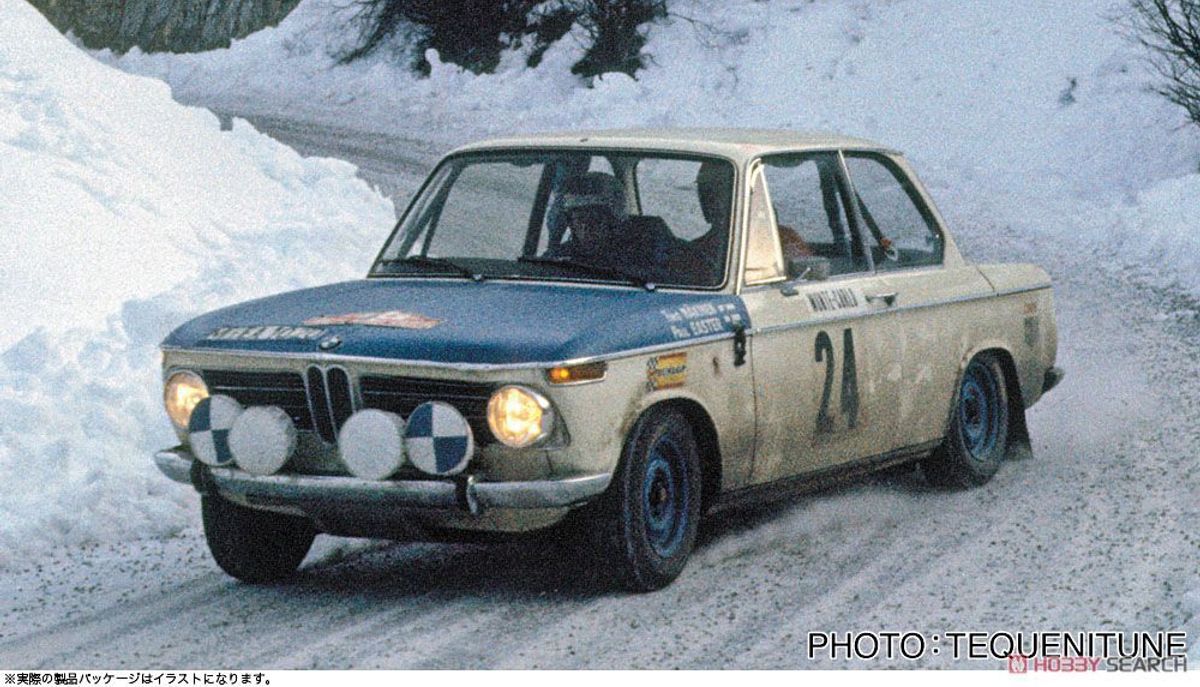 Hasegawa - 1/24 BMW 2002ti Monte Carlo 1969