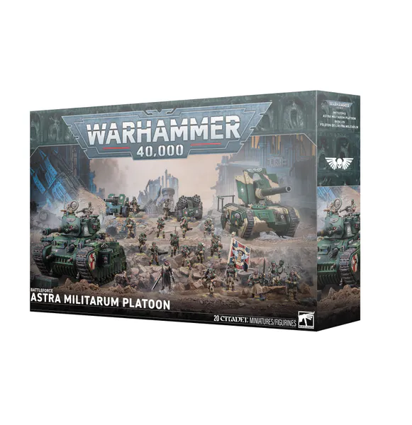 Hovedbilde Warhammer 40K Battleforce,  Astra Militarium Platoon