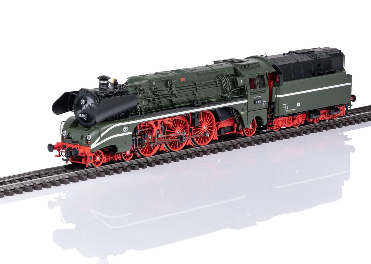 Märklin - GDR damplok 18 314 Oil, epoke III