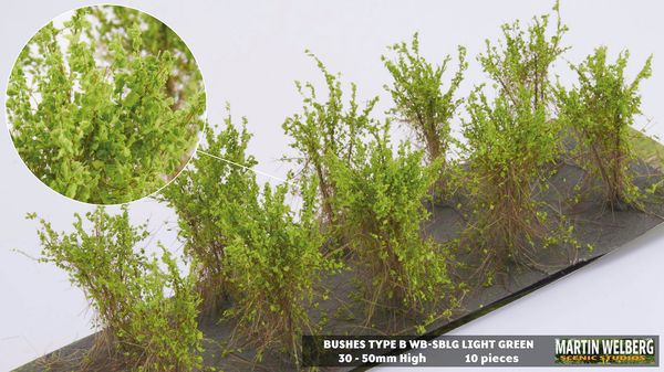 Hovedbilde Martin Welberg - Busker type B, Light Green