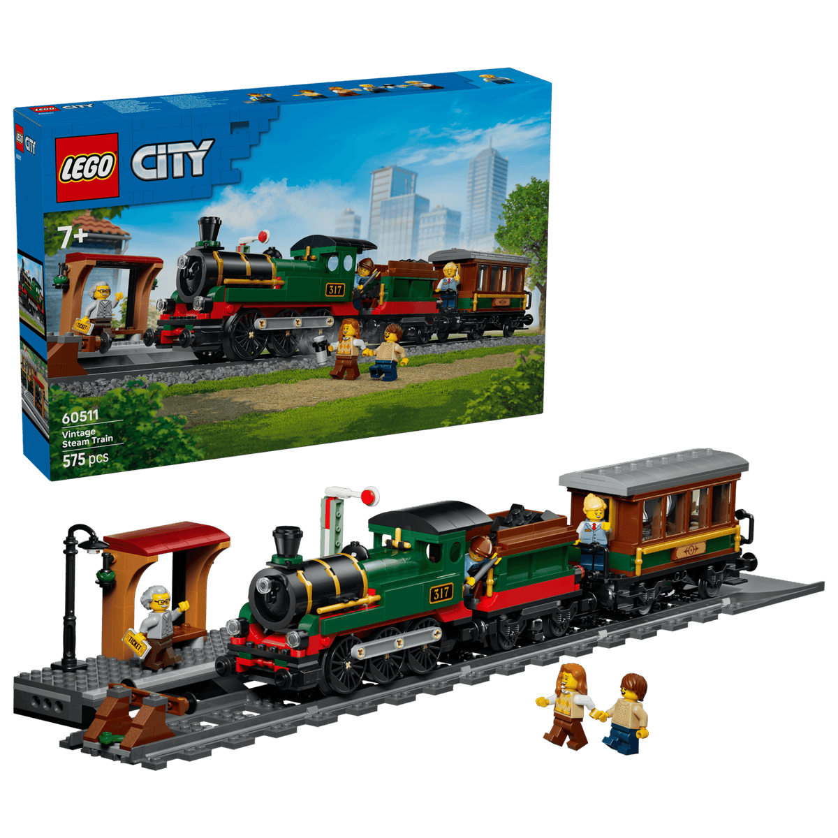 LEGO 60511 - City, gammeldags damptog