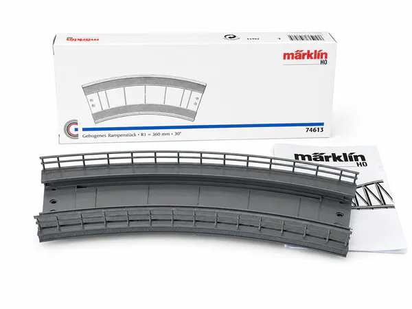Hovedbilde Bruktkroken - Märklin 74613, buet bro, R1