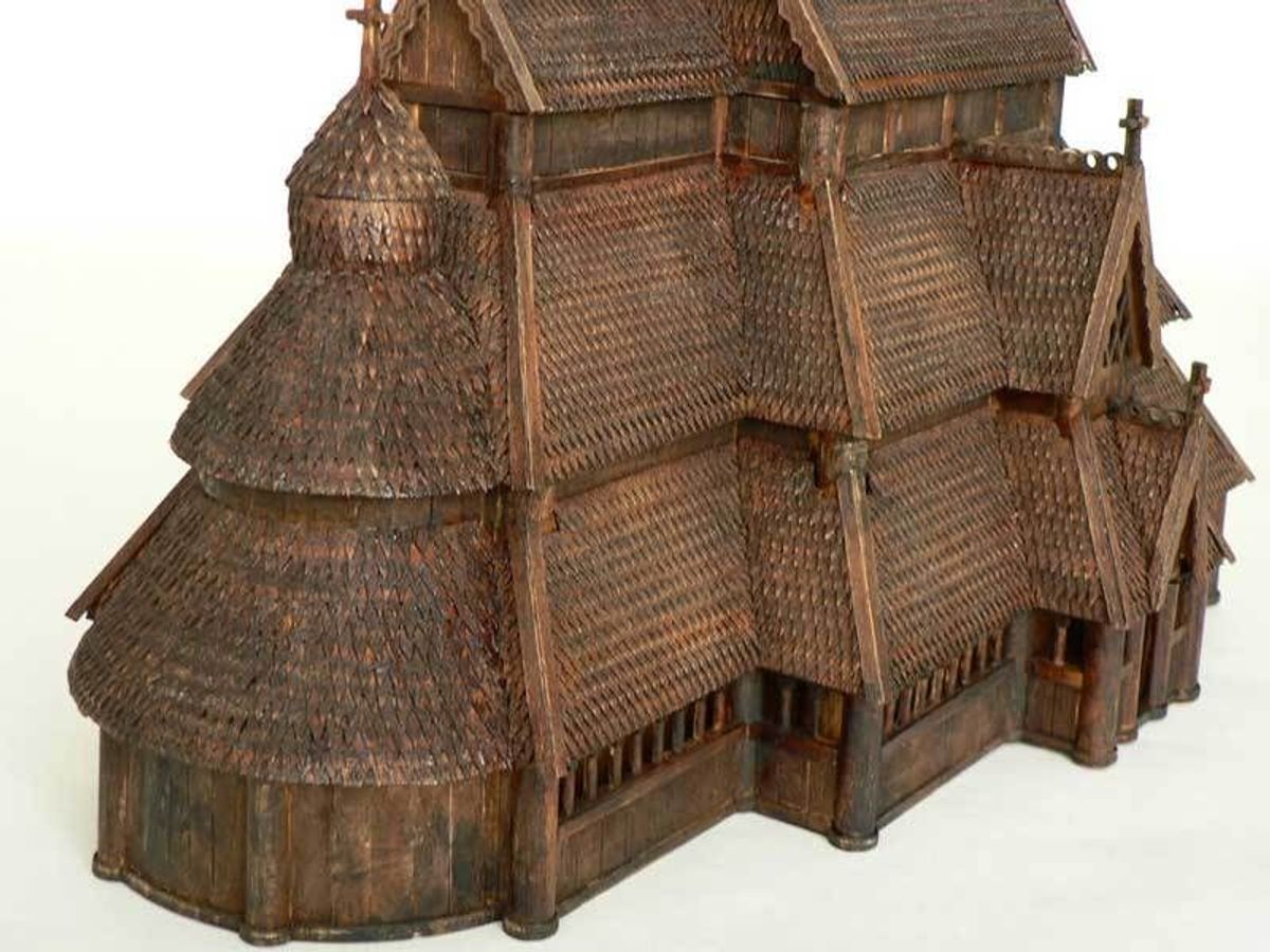Gol stavkirke, trebyggesett