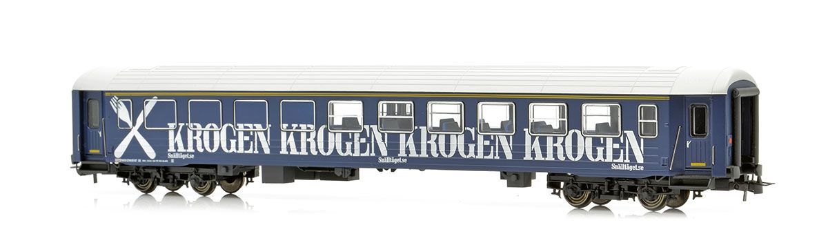 NMJ Topline - Snälltåget restaurantvogn R7 5633 KROGEN, Blå