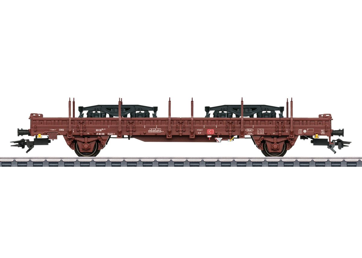 Märklin - DB Ks446 stakevogn med last