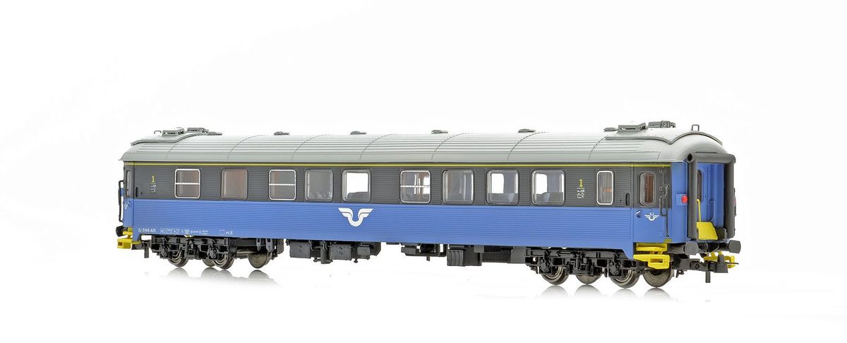 NMJ Topline SJ A2.5144 1 Kl. Personvogn, blå/sort design V.2