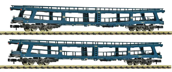 Hovedbilde Fleischmann N-skala - DB DDm biltransportvogn, sett med 2 vogner