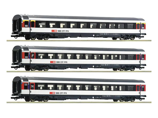 Hovedbilde Roco - SBB personvognsett #2, Bözberg Interregio