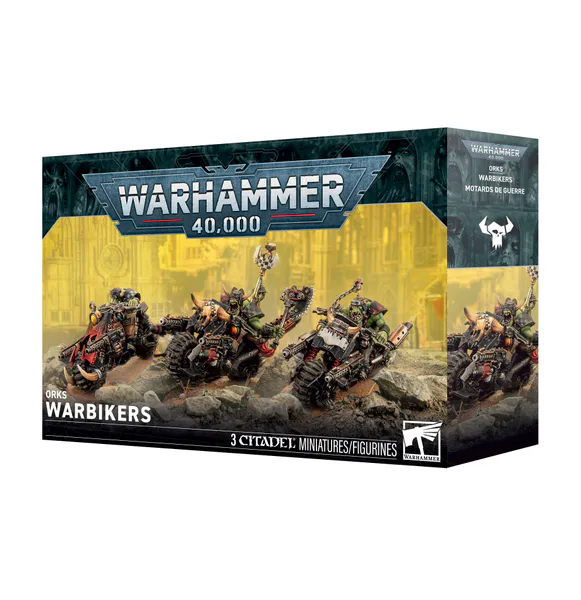 Hovedbilde Warhammer 40K - ORKS: WARBIKERS