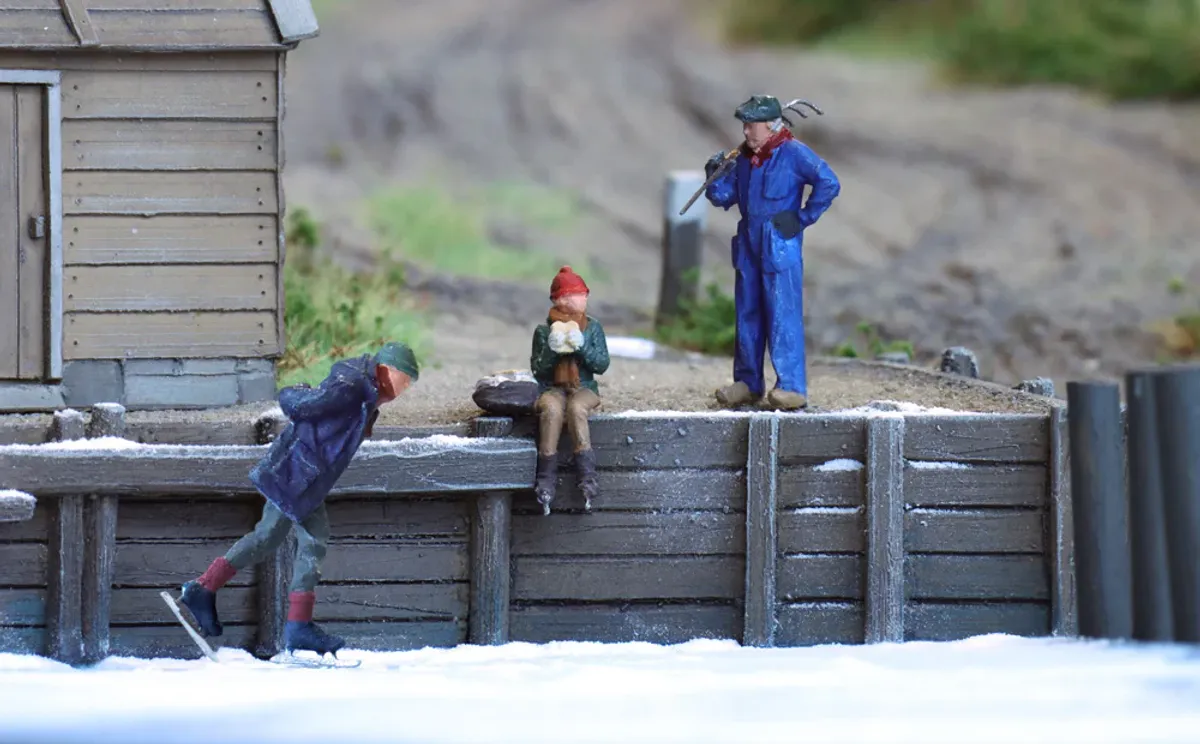 Artitec - Figursett, skøyteløpere