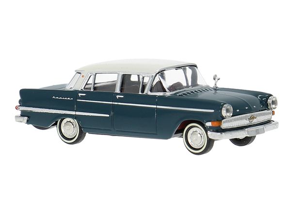 Hovedbilde Brekina - Opel Kapitän P 2.6, blå/hvit