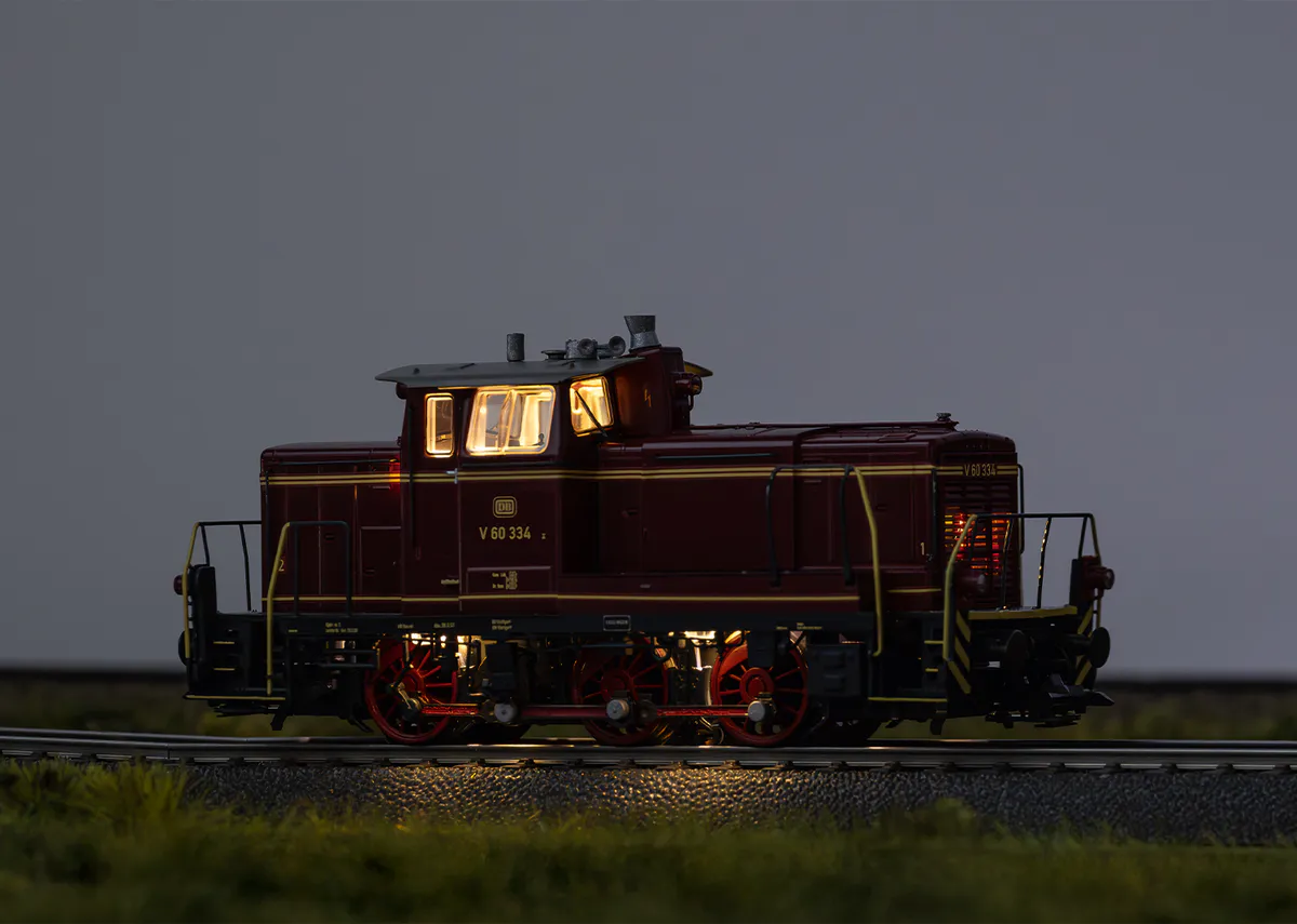Märklin - DB V60 Diesellok, digitalt m lyd