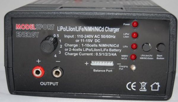Hovedbilde Modelsport Energy - LIPO, LIFE, NIMH 220V / 12V lader