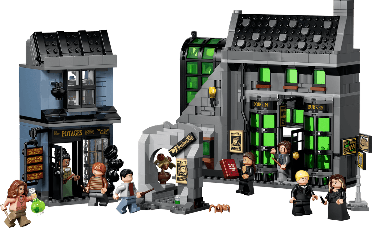 LEGO 76471 - Harry Potter™, Magibutikker Spindelsmuget