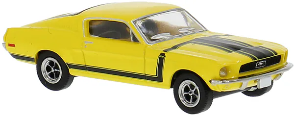 Hovedbilde Brekina - Ford Mustang fastback, gul