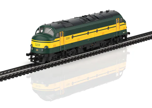 Hovedbilde Märklin - SNCB Cl. 52 Diesellok, digitalt med lyd
