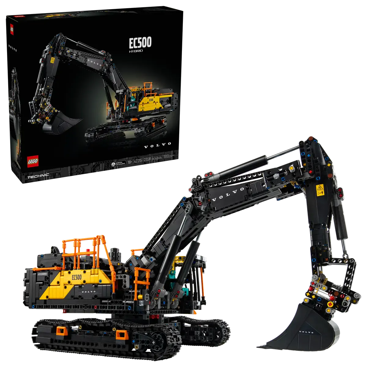 LEGO 42215 Volvo EC500 Hybrid gravemaskin