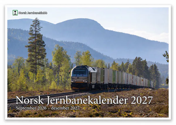 Hovedbilde Norsk Jernbanekalender 2026-2027