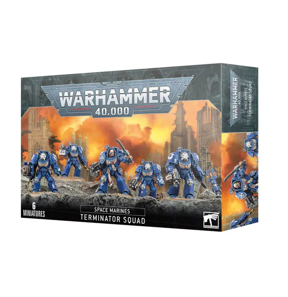 Hovedbilde Warhammer 40K, Space Marines, Terminator Squad