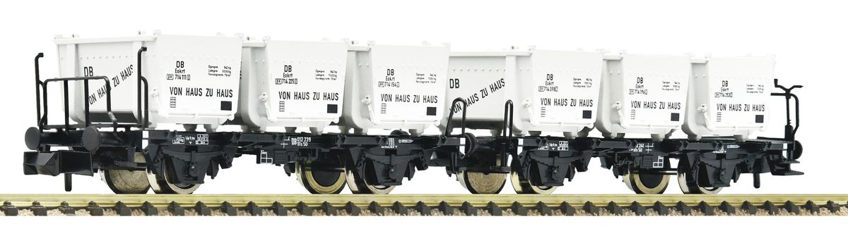 Fleischmann N-skala - DB Bts beholdervogn, sett