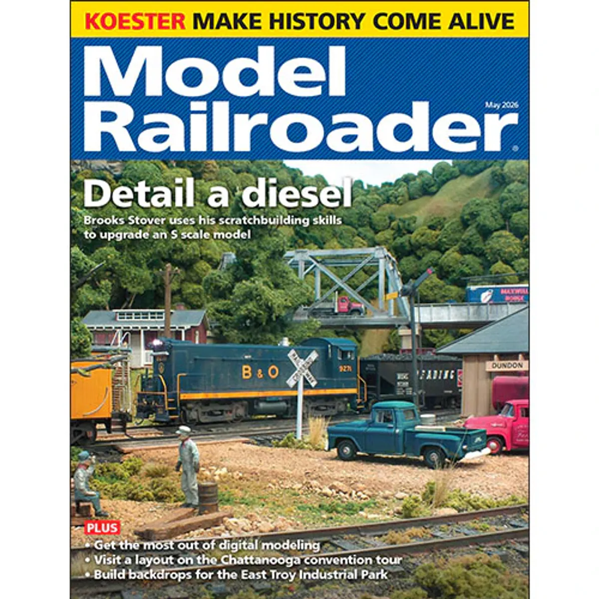 Model Railroader, mai 2026