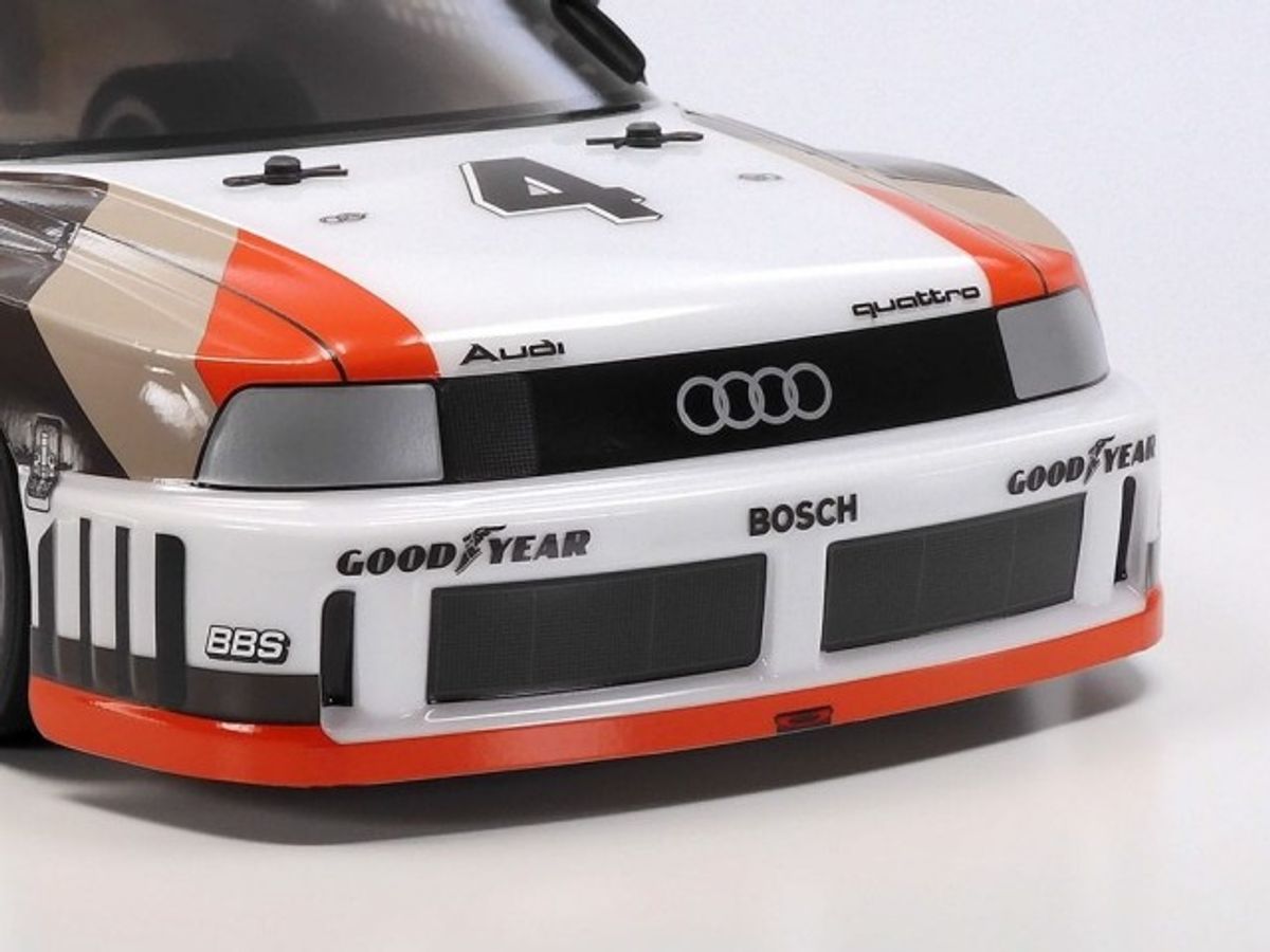 Tamiya - 1/10 Audi 90 Quattro Racing (TT-02), ferdigmalt